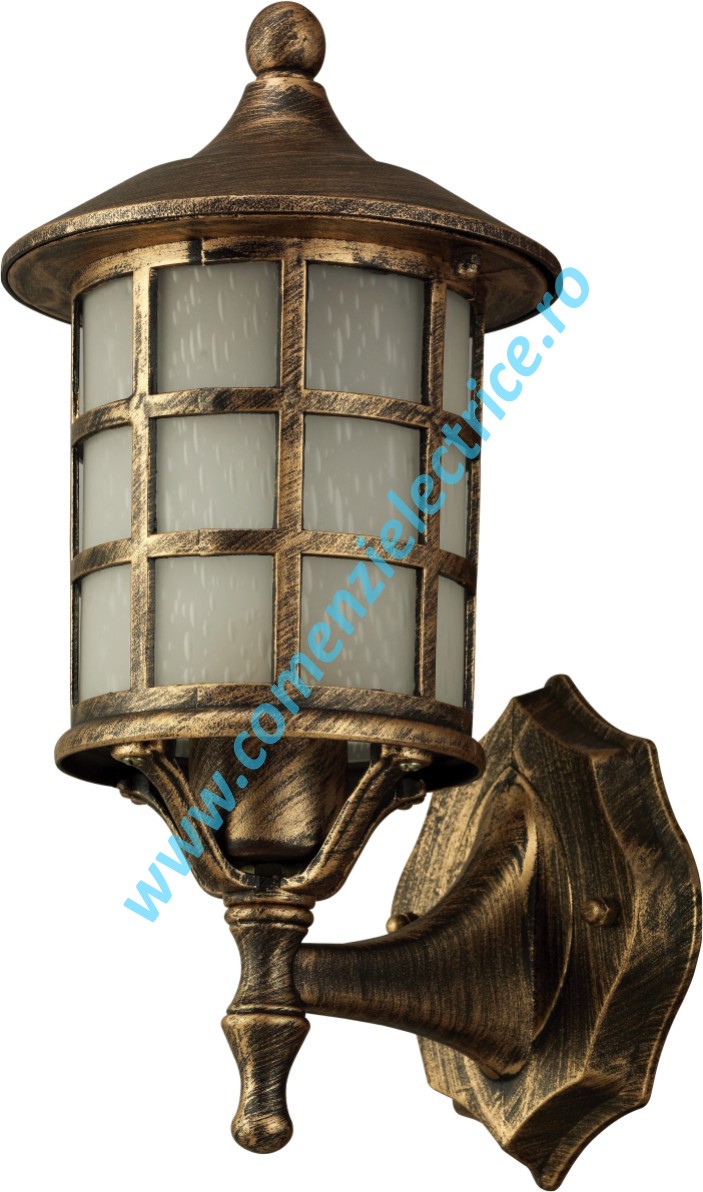 Aplica exterior Atlanta 1 Bronz antic Corp de iluminat